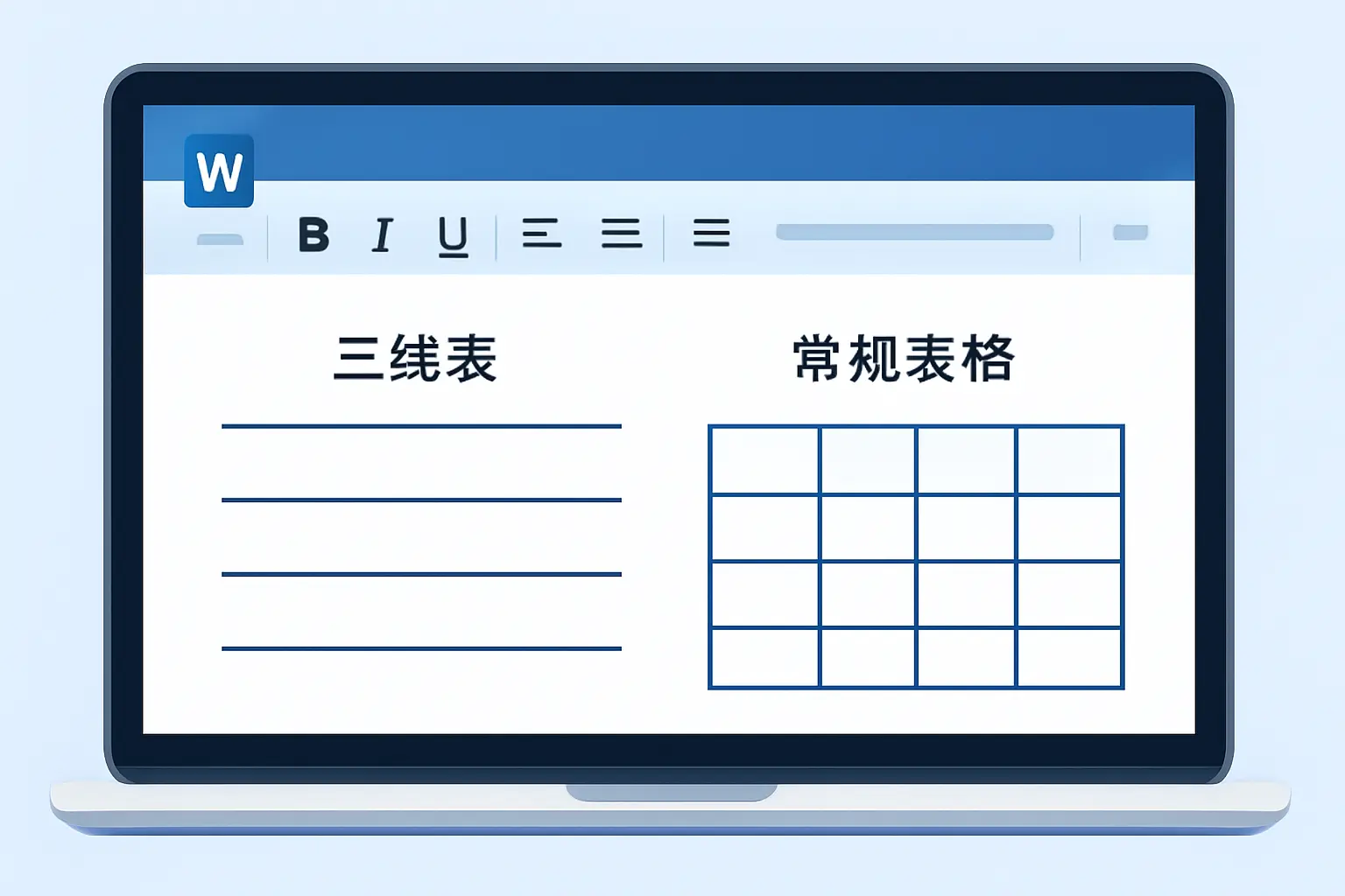 Word三线表怎么做？2026年论文三线表制作分步图解（含WPS）